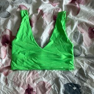 lululemon athletica Neon Green Sports Bra